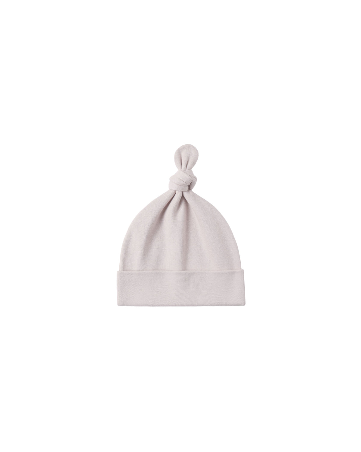 Lilac Mist Knotted Baby Hat