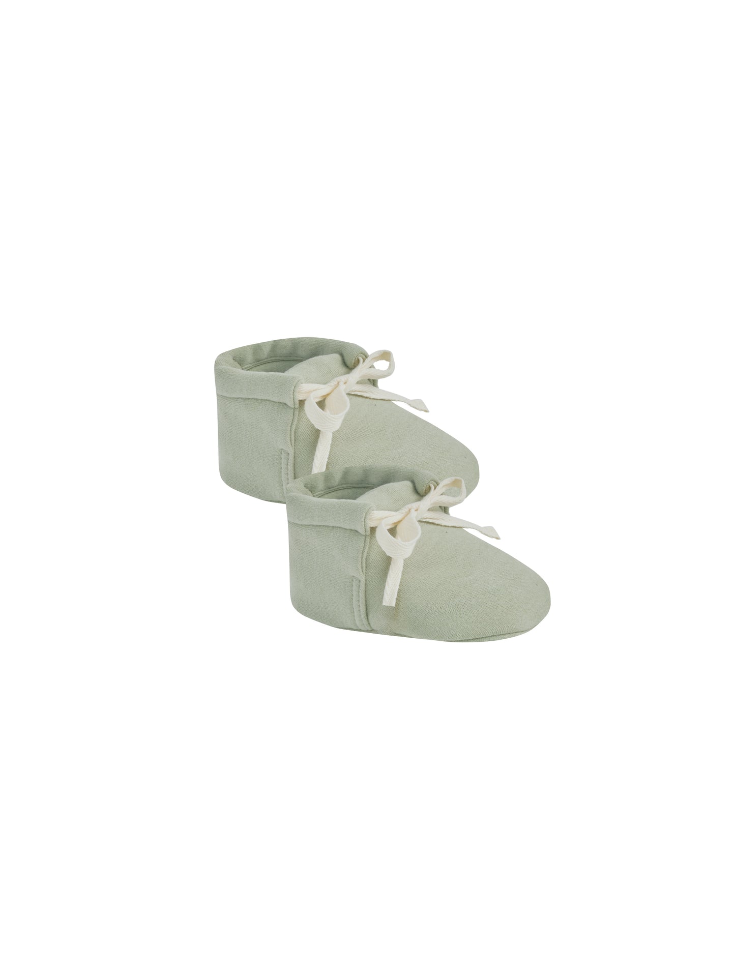 Sage Baby Booties