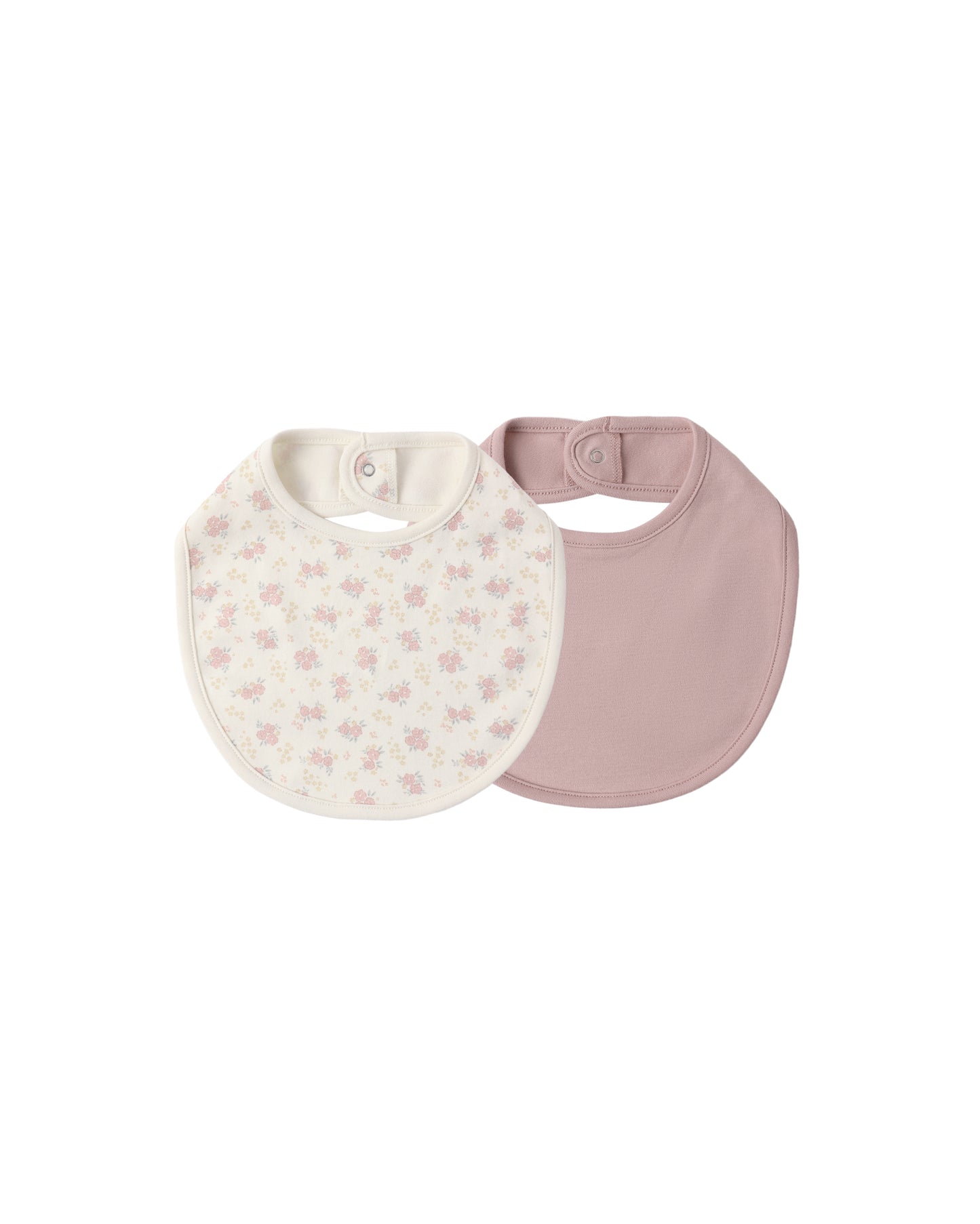 Jersey Snap Bib 2 Pack Flower Field