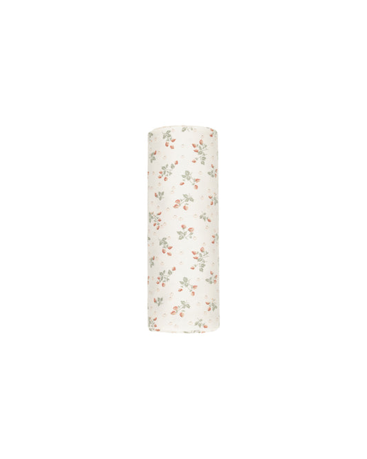 Strawberries Bamboo Swaddle Blanket