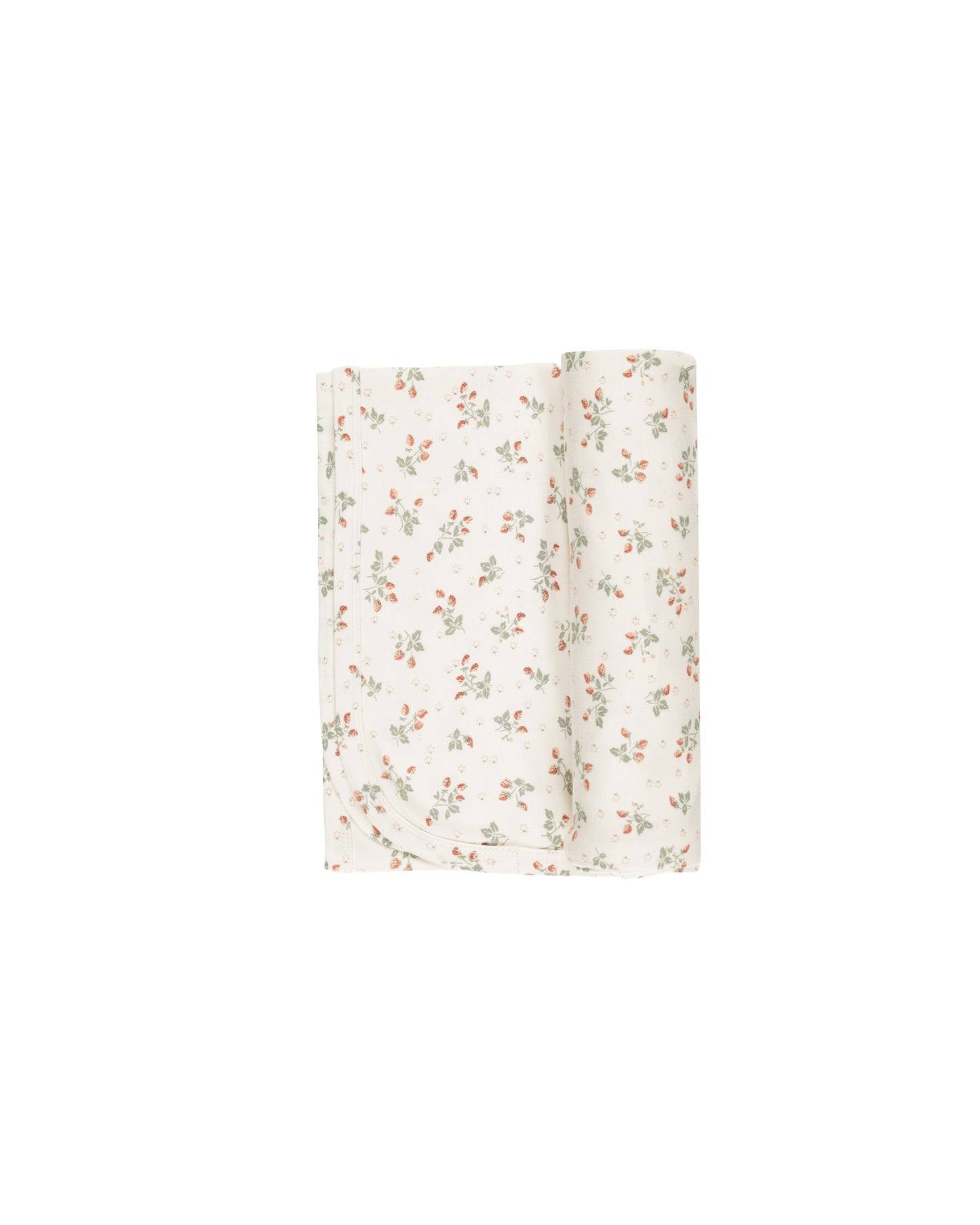 Strawberries Bamboo Swaddle Blanket