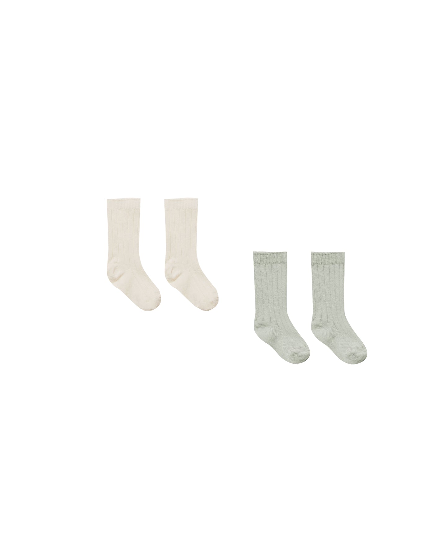 Sock Set Natural + Sage