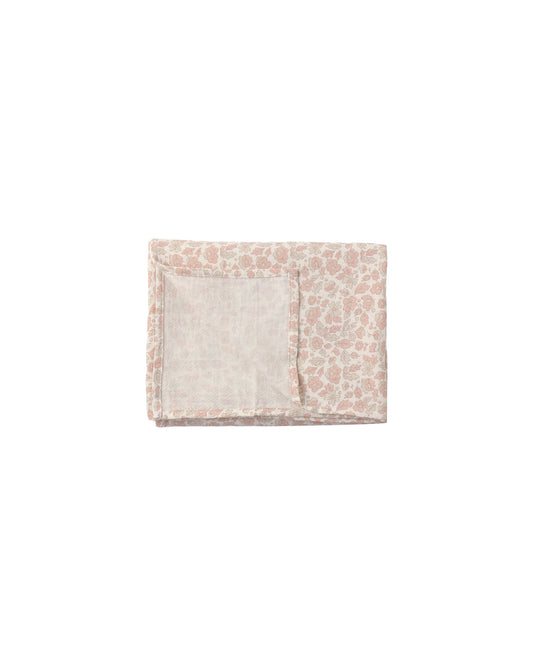 Woven Swaddle Pink Blossom