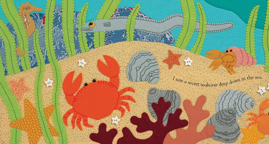 Secret Seahorse Board Book