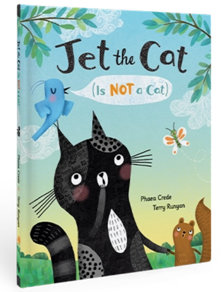 Jet the Cat (is not a cat) Hard Cover Book