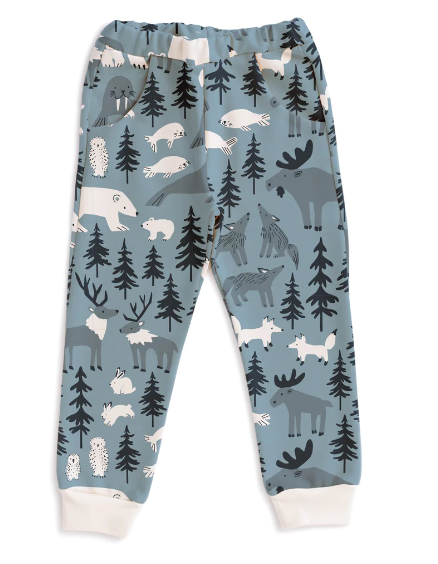 Northern Animals Sweatpants in Mountain Blue