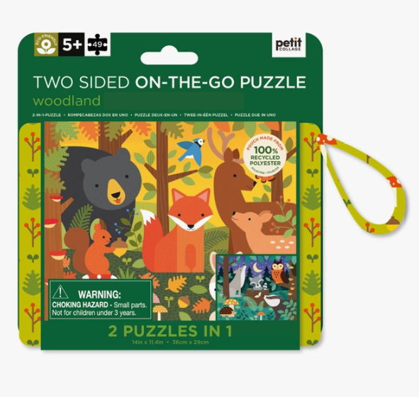 Two Sided On the Go Woodland Puzzle