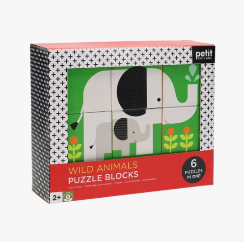 Wild Animals Puzzle Block
