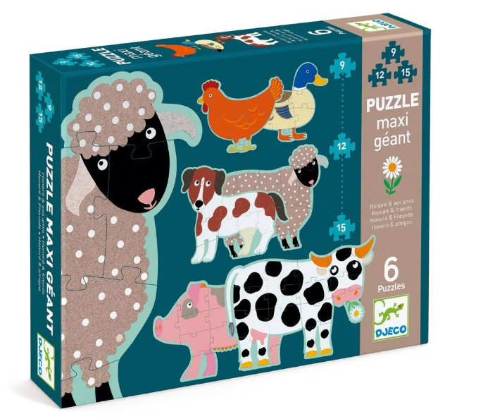 Honore & Friends Jigsaw Puzzle Set