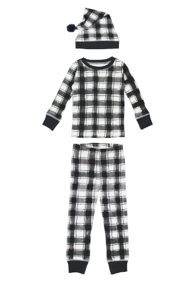 Winter's Night Pajama & Cap Set