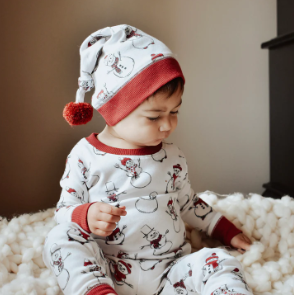 Snow Day Pajama & Cap Set