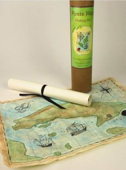 Pirate Map Making Kit