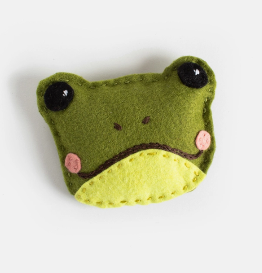 Fran the Optimistic Frog Stitch Kit