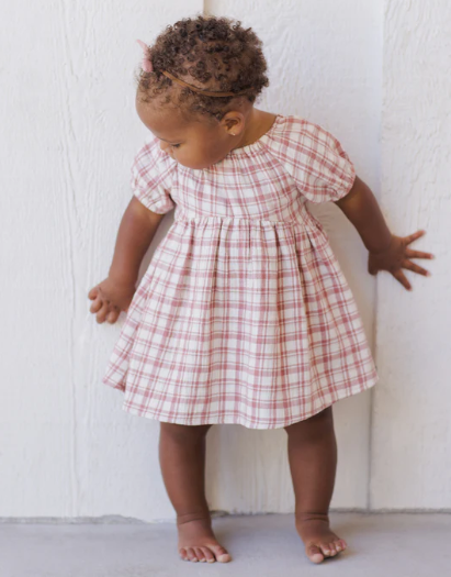 Pink Plaid Bella Dress
