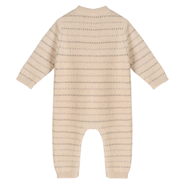 Aiden Textured Stripe Knit Romper