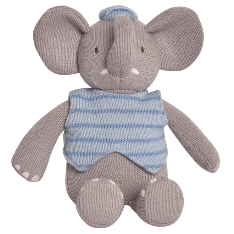 Knitted Alvin the Elephant