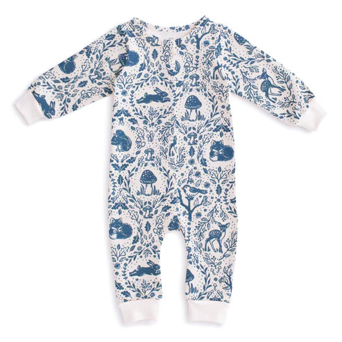 Animal Tapestry French Terry Jumpsuit