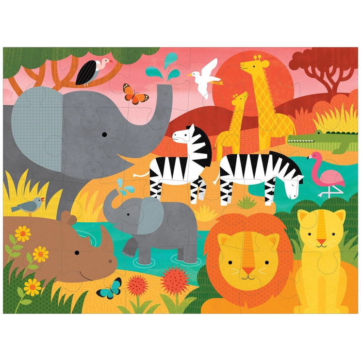 Safari 24 piece Floor Puzzle