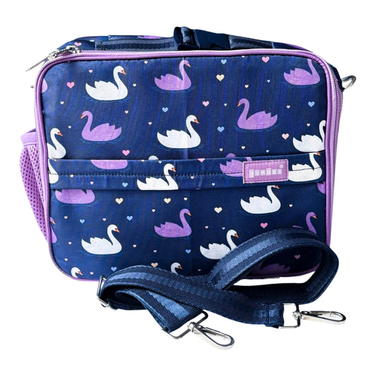 3-Way Carry Insulated Lunch Bag - Swan