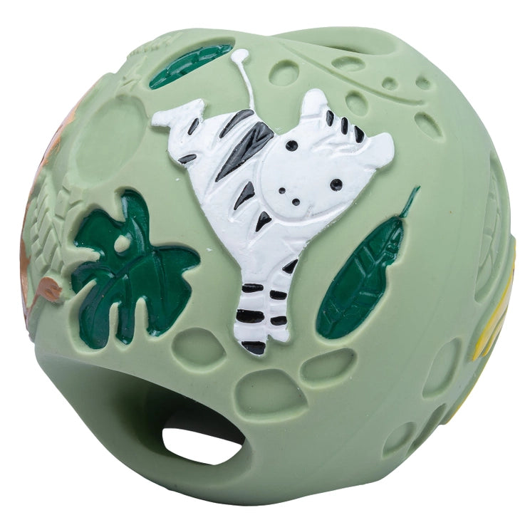 Safari Natural Rubber Grabbing Rattle Ball