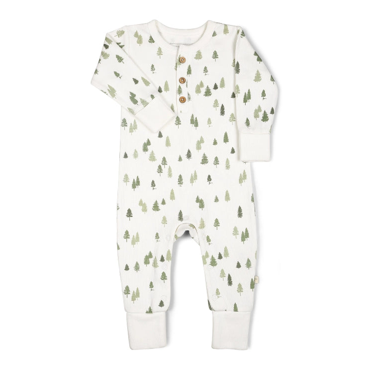 Alpine Organic Button Romper