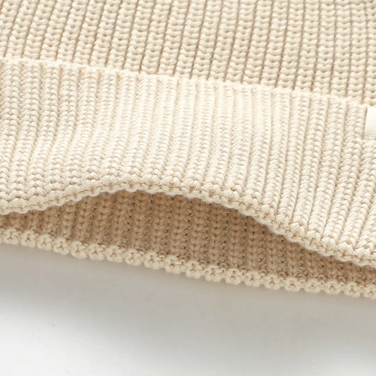 Cream Organic Cotton Beanie