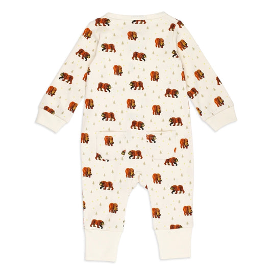 Brown Bear, Brown Bear 2-Way Zipper Romper