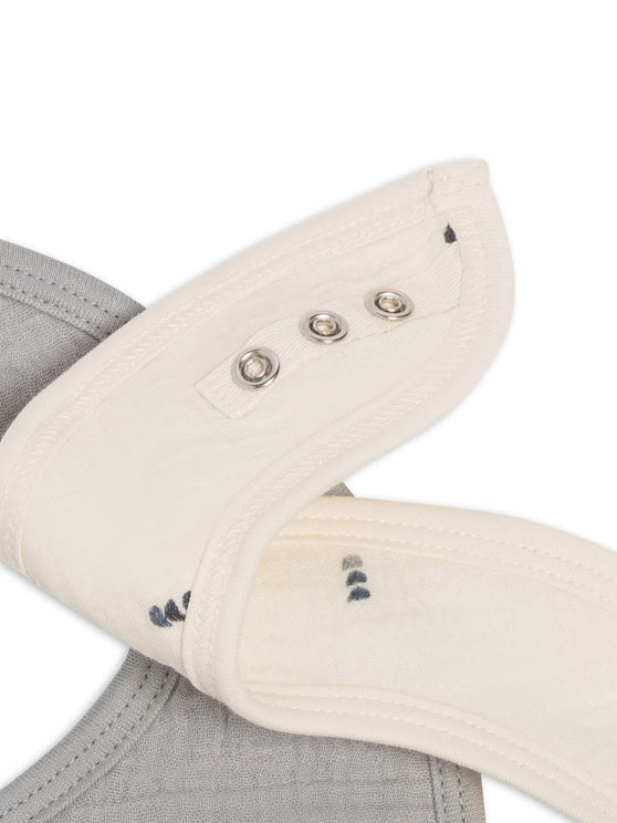 Muslin Bibs 2 Pack in Bent + Mist