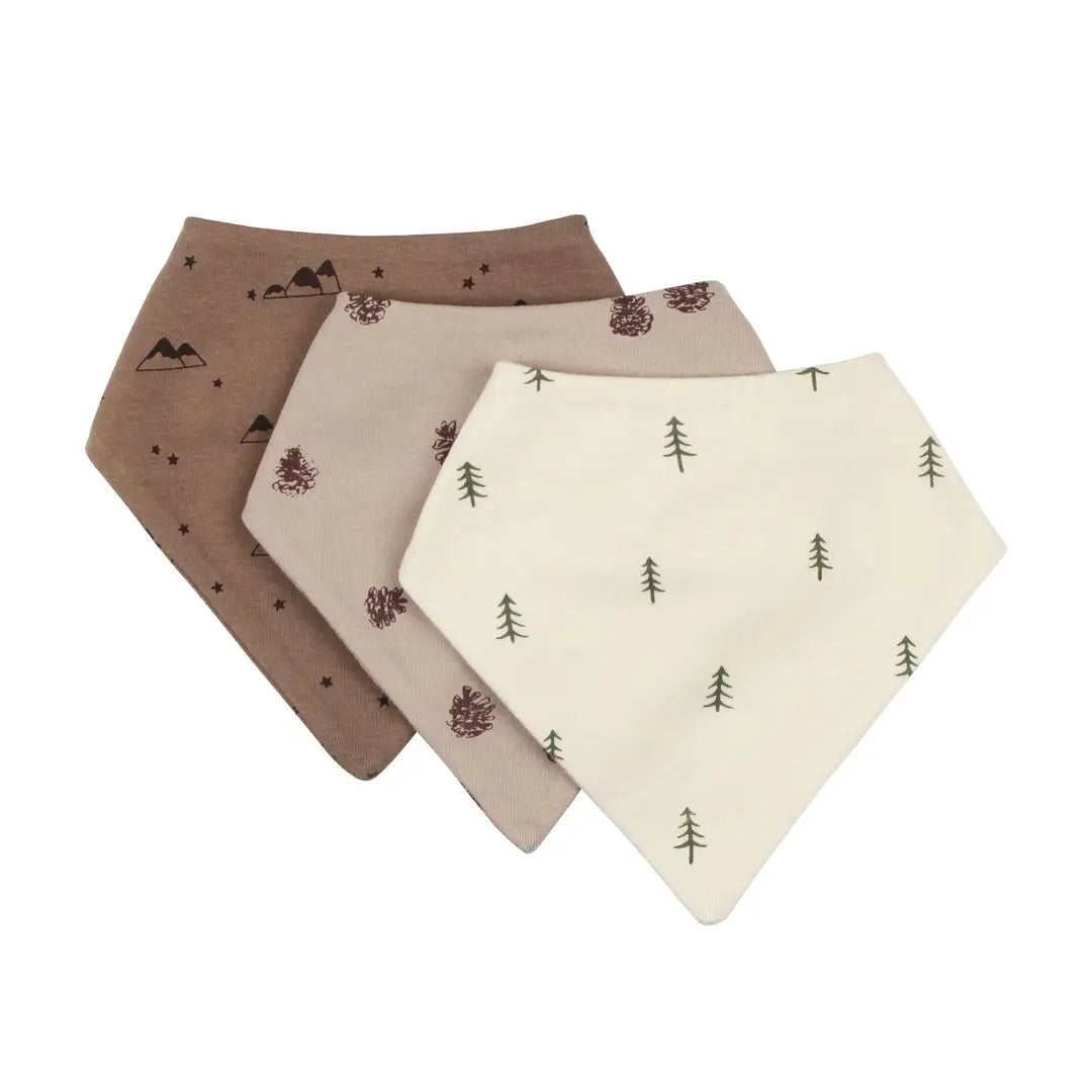 Pine & Peak Organic Bandana Bibs