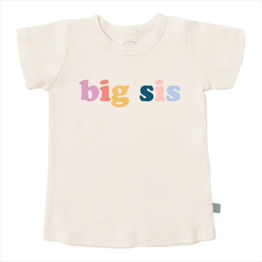 Big Sis Organic Graphic Tee