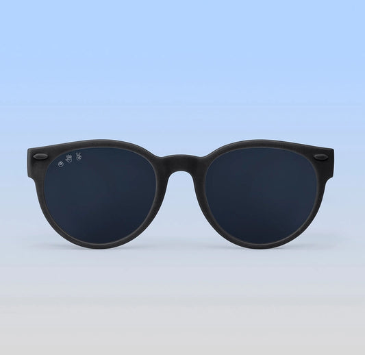 Bueller Rounds Black Polarized Sunglasses