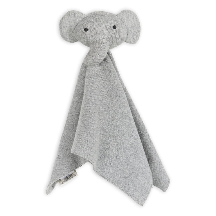 Elephant Organic Baby Lovey Security Blankie