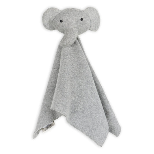 Elephant Organic Baby Lovey Security Blankie