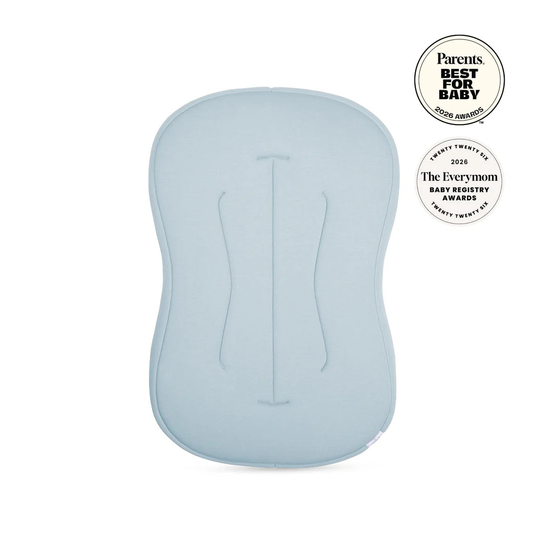 Snuggle Me Organic Infant Lounger Curve in Bluebell