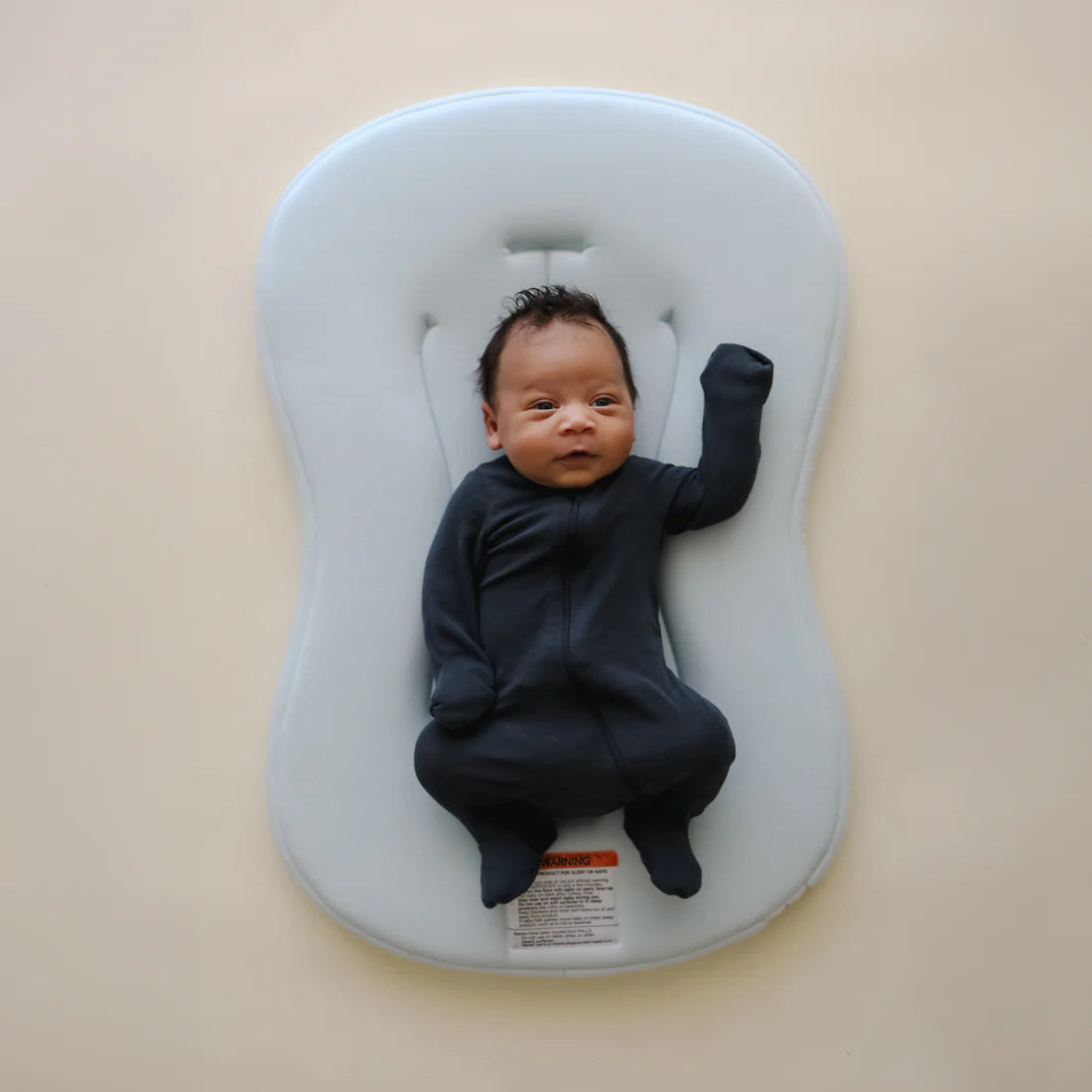 Snuggle Me Organic Infant Lounger Curve in Bluebell