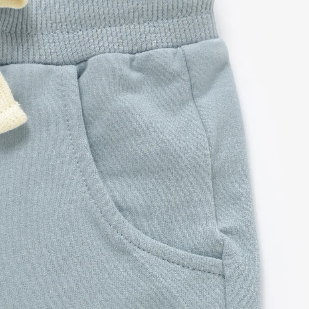 Dusty Blue French Terry Jogger Set