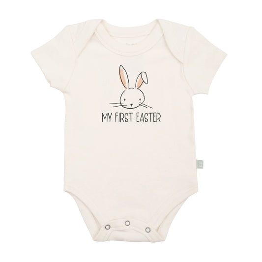 My First Easter Organic Graphic Bodysuit