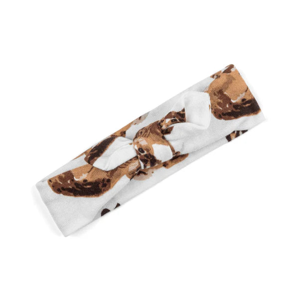 Bunny Organic Cotton Knotted Headband