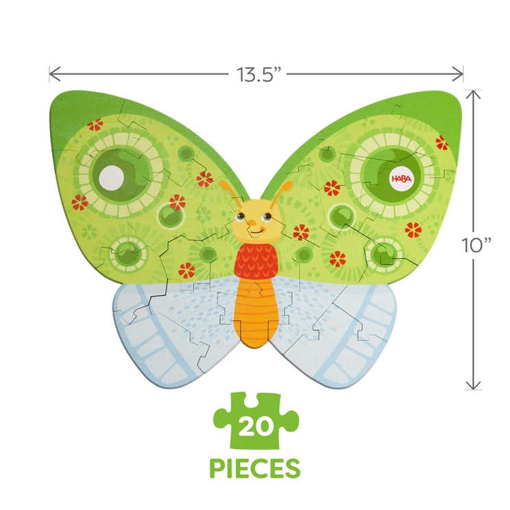 Butterfly Wooden 2-in-1 Puzzle
