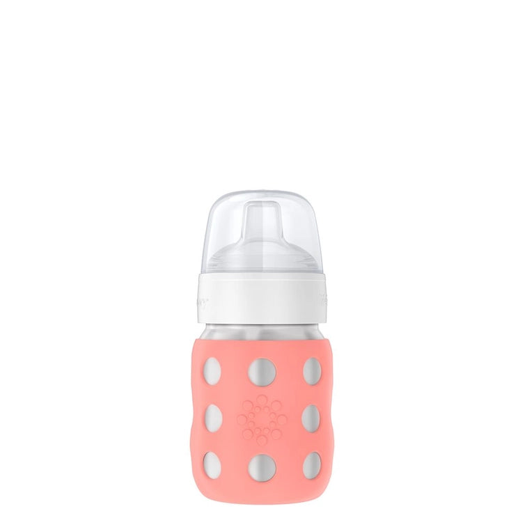 Cantaloupe 8oz Stainless Steel Baby Bottle Sippy Spout