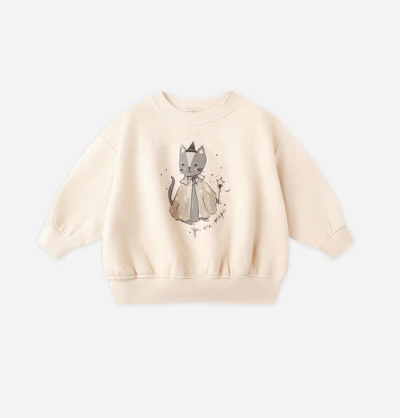 Magic Cat Relaxed Fleece Sweatshirt