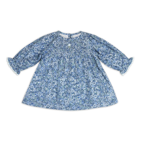 Cecilia Floral Baby Dress + Bloomer Set