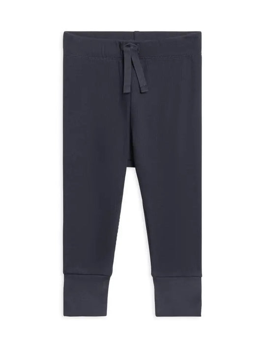 Charlie Ribbed Jogger in Navy