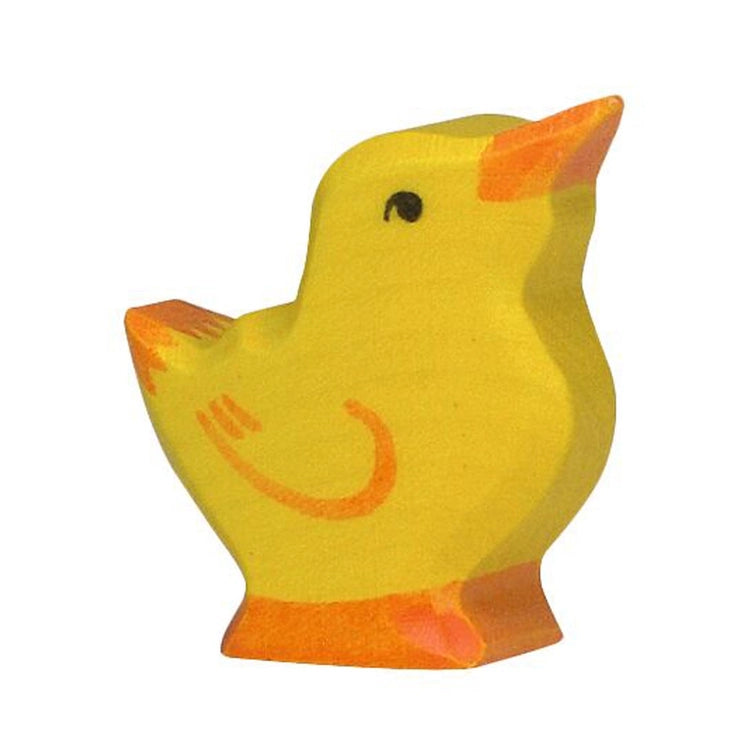 Chick Head Raised
