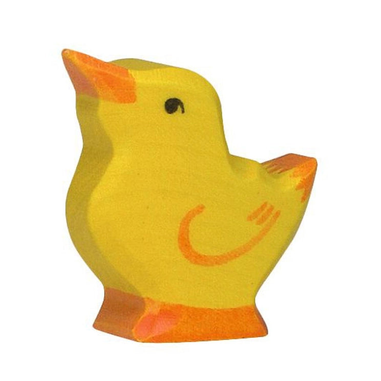 Chick Head Raised