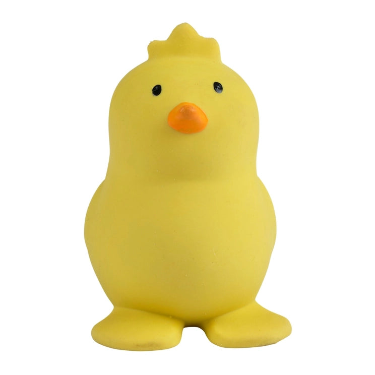 Chick Organic Natural Rubber Teether & Rattle