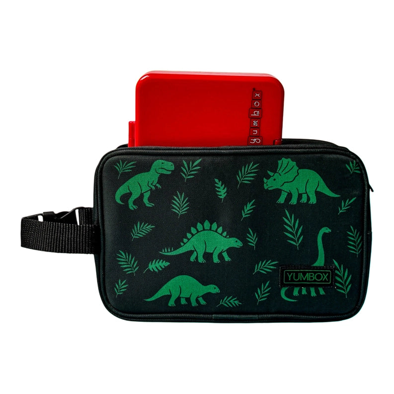 Yumbox Chill Bag + Ice Packs Dinosaur Green