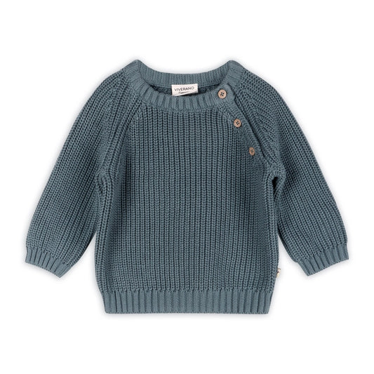 Chunky Knit Baby Pullover Sweater