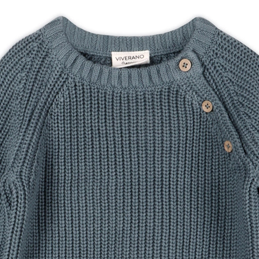 Chunky Knit Baby Pullover Sweater