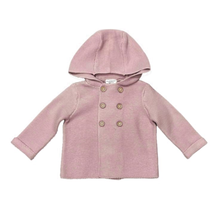 Hooded Double Button Coat
